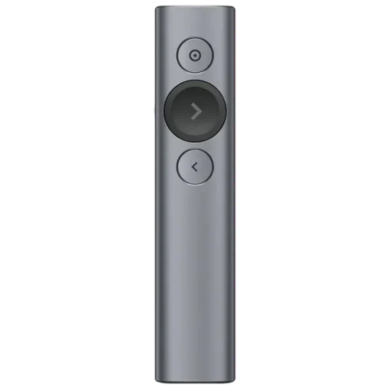 logitech Bluetooth and USB Laser Pointer (Dual Connectivity, 910-004863, Graphite)