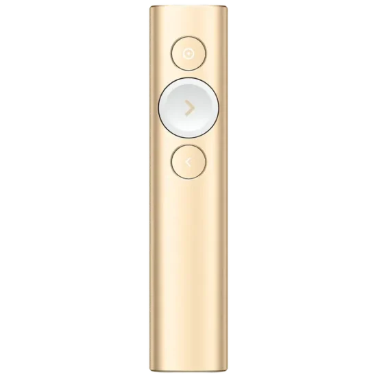 logitech Bluetooth and USB Laser Pointer (Advanced Pointing, 910-004864, Gold)