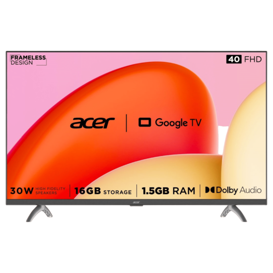 Buy acer I Series 100 cm (40 inch) Full HD LED Smart Google TV with Dolby Audio (2023 model) Online – Croma