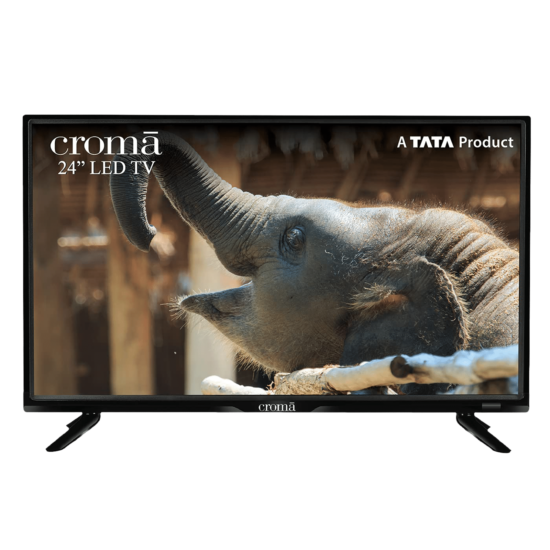 Buy Croma 60 cm (24 inch) HD Ready LED TV with 16W Speaker Online – Croma