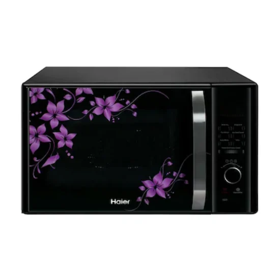 Haier 30 litres Convection Microwave Oven with 400 Auto Cook Menus, Paneer/Ghee/Curd Making Function, HIL3001CBSH